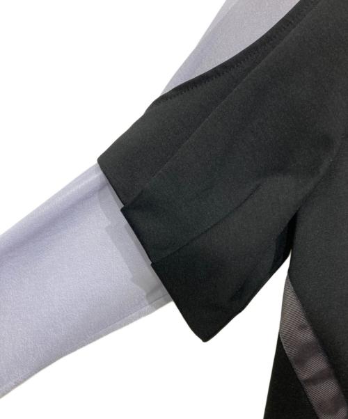 A + TOKYO（エープラス トウキョウ）A + TOKYO (エープラス トウキョウ) レイヤードシアースリーブトップス ブラック サイズ:FREEの古着・服飾アイテム