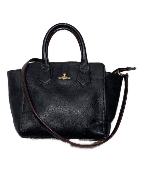Vivienne Westwood（ヴィヴィアンウエストウッド）Vivienne Westwood (ヴィヴィアンウエストウッド) EXECUTIVE ショルダーバッグ ブラックの古着・服飾アイテム
