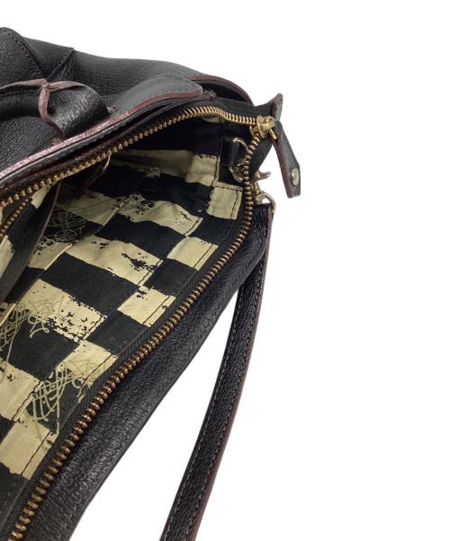 Vivienne Westwood（ヴィヴィアンウエストウッド）Vivienne Westwood (ヴィヴィアンウエストウッド) EXECUTIVE ショルダーバッグ ブラックの古着・服飾アイテム