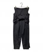 NVRFRGT×STUDIOUSネヴァーフォーゲット×ステュディオス）の古着「別注ウエストバッグパンツ EXST241P03」｜ブラック