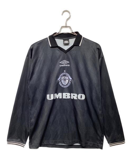 UMBRO（アンブロ）UMBRO (アンブロ) Lui's (ルイス) ゲームシャツ ブラック サイズ:Lの古着・服飾アイテム