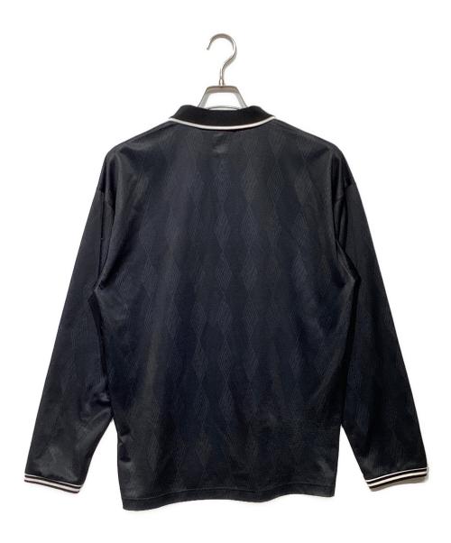 UMBRO（アンブロ）UMBRO (アンブロ) Lui's (ルイス) ゲームシャツ ブラック サイズ:Lの古着・服飾アイテム