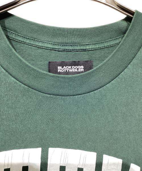 ROTT WEILER（ロットワイラー）ROTT WEILER (ロットワイラー) RTTW PIGMENT TEE グリーン サイズ:XLの古着・服飾アイテム
