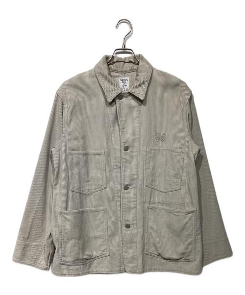 Needles（ニードルズ）Needles (ニードルズ) SMITH'S AMERICAN (スミスアメリカン) コーデュロイ カバーオール グレー サイズ:Sの古着・服飾アイテム