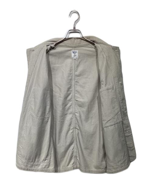 Needles（ニードルズ）Needles (ニードルズ) SMITH'S AMERICAN (スミスアメリカン) コーデュロイ カバーオール グレー サイズ:Sの古着・服飾アイテム