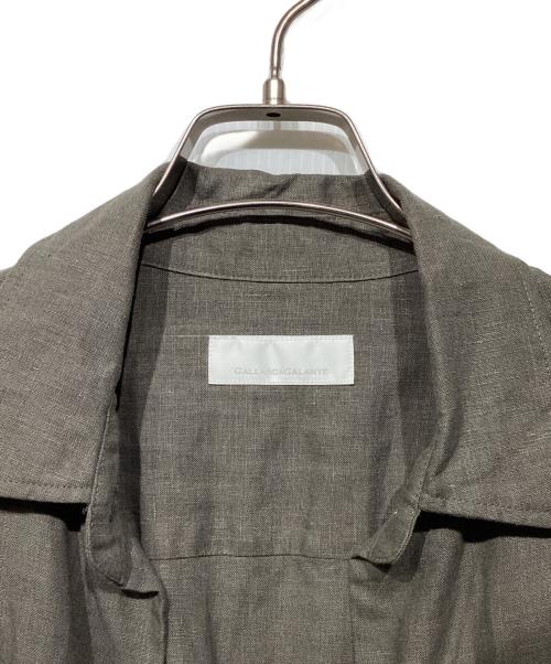 GALLARDA GALANTE（ガリャルダガランテ）GALLARDA GALANTE (ガリャルダガランテ) リネンシャツワンピース　GGZ1031409A0009 オリーブの古着・服飾アイテム