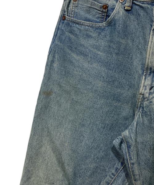 KAPTAIN SUNSHINE（キャプテンサンシャイン）KAPTAIN SUNSHINE (キャプテンサンシャイン) Skate Shoecut Denim Pants(VINTAGE WASH) ライトインディゴ サイズ:30の古着・服飾アイテム