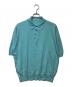 KAPTAIN SUNSHINE（キャプテンサンシャイン）の古着「Cotton Knit Polo Shirt KS24SKN05」｜ブルー