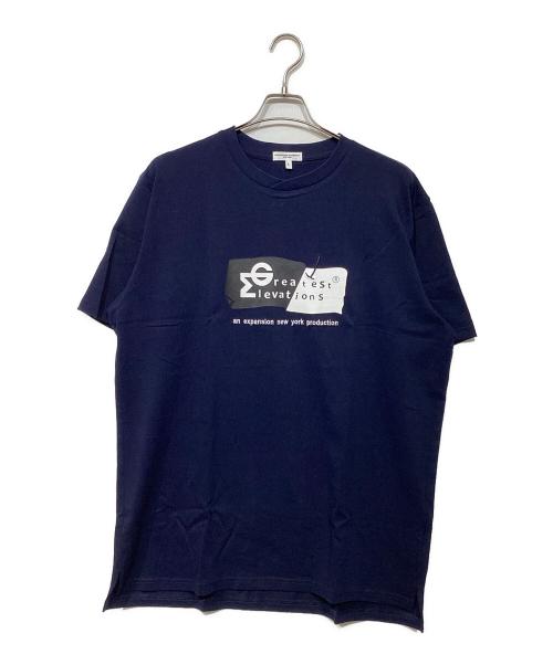 Engineered Garments（エンジニアドガーメンツ）Engineered Garments (エンジニアードガーメンツ) EXPANSION NY (エクスパンション ニューヨーク) GREATEST ELEVATIONS TEE ネイビー サイズ:Lの古着・服飾アイテム