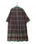KENZO（ケンゾー）の古着「オールドチェックワンピース」｜グリーン