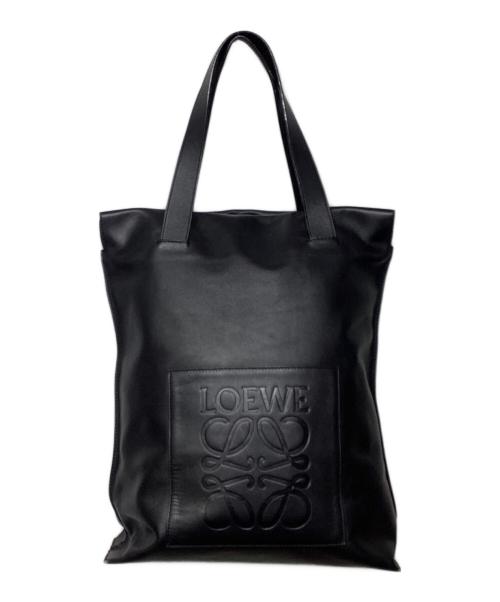 LOEWE（ロエベ）LOEWE (ロエベ) ショッパートートバッグ ブラックの古着・服飾アイテム