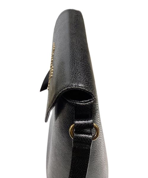 Yves Saint Laurent（イヴサンローラン）Yves Saint Laurent (イヴサンローラン) OLD　スタッズショルダーバッグ ブラックの古着・服飾アイテム