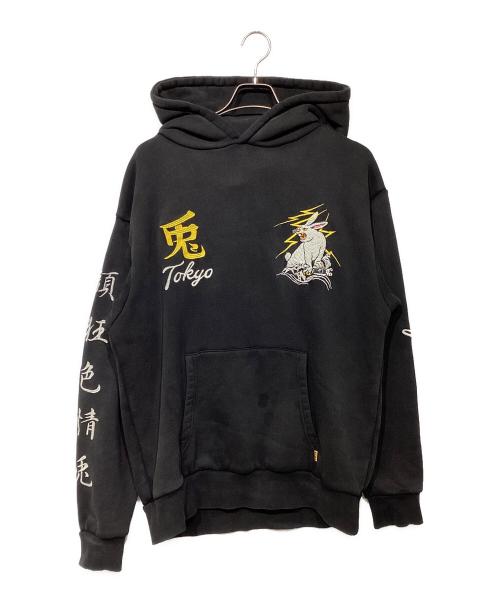 FR2（エフアールツー）FR2 (エフアールツー) スーベニアパーカー ブラック サイズ:Mの古着・服飾アイテム