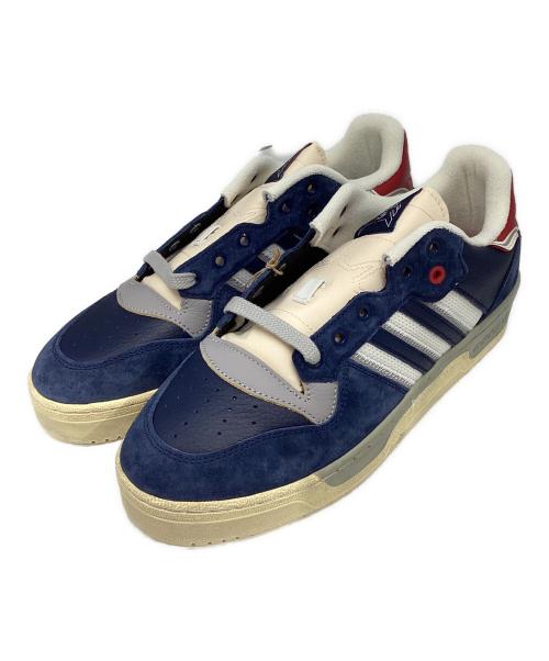 adidas（アディダス）adidas (アディダス) EXTRA BUTTER (エクストラバター) Rivalry Low スニーカー ネイビー×レッド サイズ:US10 未使用品の古着・服飾アイテム