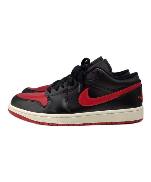 NIKE（ナイキ）NIKE (ナイキ) WMNS AIR JORDAN 1 LOW レッド×ブラック サイズ:US12 未使用品の古着・服飾アイテム