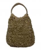 ANTEPRIMAアンテプリマ）の古着「エッグ型 ワイヤーハンドバッグ」｜ゴールド