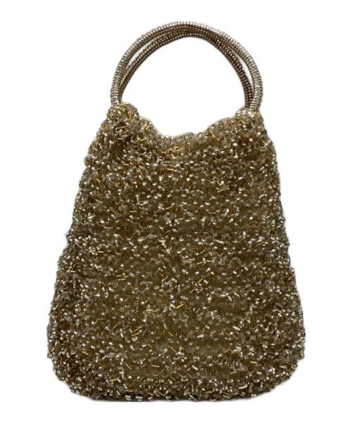 ANTEPRIMA（アンテプリマ）ANTEPRIMA (アンテプリマ) エッグ型 ワイヤーハンドバッグ ゴールドの古着・服飾アイテム