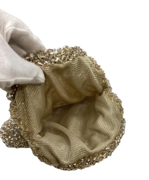 ANTEPRIMA（アンテプリマ）ANTEPRIMA (アンテプリマ) エッグ型 ワイヤーハンドバッグ ゴールドの古着・服飾アイテム