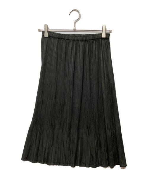 PLEATS PLEASE（プリーツプリーズ）PLEATS PLEASE (プリーツプリーズ) プリーツスカート　PP23-JG643 グリーン サイズ:3の古着・服飾アイテム