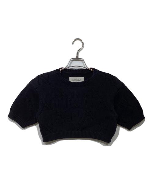 HAENGNAE（ヘンネ）HAENGNAE (ヘンネ) KISHIMEN CROPPED TOP　1224010506 ブラック サイズ:Ｆの古着・服飾アイテム