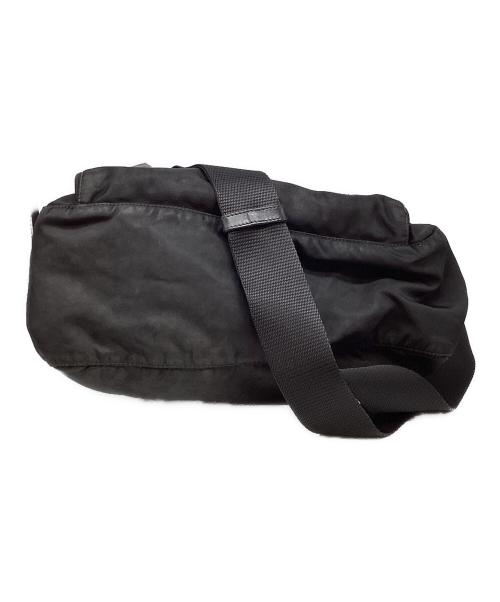 PRADA（プラダ）PRADA (プラダ) ナイロンショルダーバッグ　BT6671 ブラックの古着・服飾アイテム