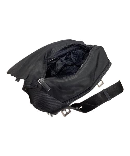 PRADA（プラダ）PRADA (プラダ) ナイロンショルダーバッグ　BT6671 ブラックの古着・服飾アイテム
