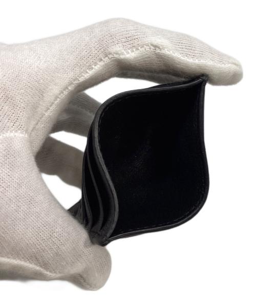 BOTTEGA VENETA（ボッテガベネタ）BOTTEGA VENETA (ボッテガベネタ) スタッズイントレチャートカードケース　162150 ブラックの古着・服飾アイテム