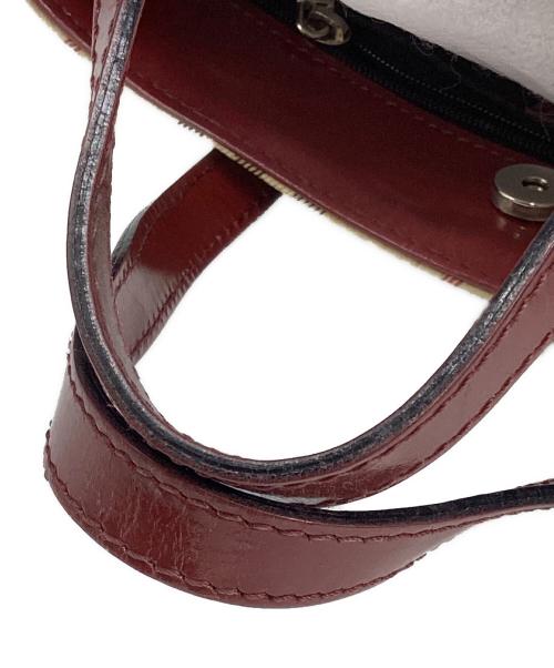 BURBERRY LONDON（バーバリーロンドン）BURBERRY LONDON (バーバリーロンドン) シャドーホース ノバチェック ハンドバッグ ベージュの古着・服飾アイテム