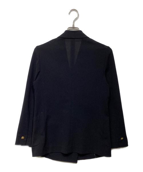 allureville（アルアバイル）allureville (アルアバイル) レノクロスダブルコンパクトジャケット 20221010280 ネイビー サイズ:2の古着・服飾アイテム