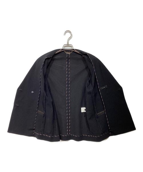 allureville（アルアバイル）allureville (アルアバイル) レノクロスダブルコンパクトジャケット 20221010280 ネイビー サイズ:2の古着・服飾アイテム