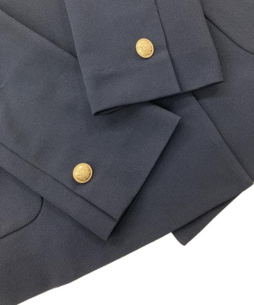 allureville（アルアバイル）allureville (アルアバイル) レノクロスダブルコンパクトジャケット 20221010280 ネイビー サイズ:2の古着・服飾アイテム