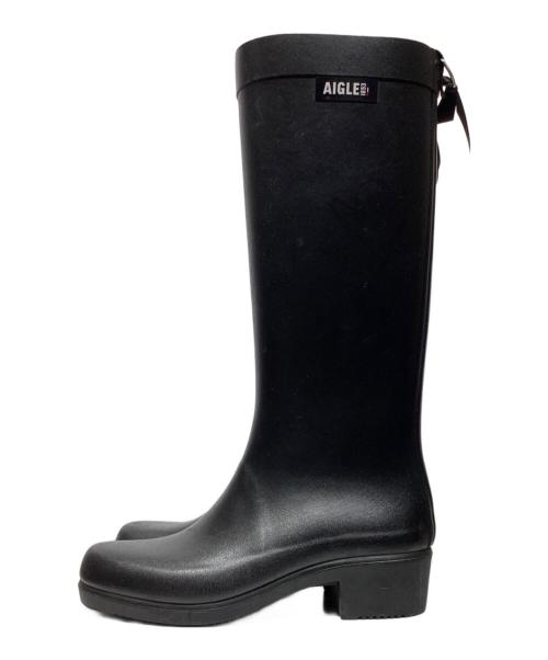 AIGLE（エーグル）AIGLE (エーグル) JULIETTE レインブーツ ブラック サイズ:38の古着・服飾アイテム