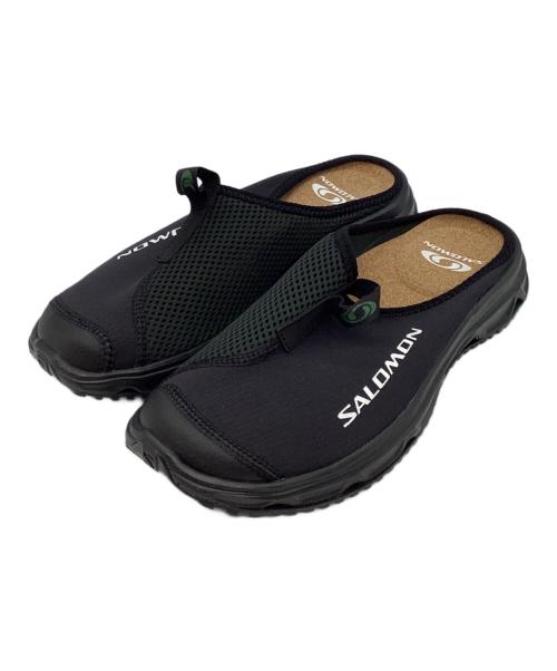 SALOMON（サロモン）SALOMON (サロモン) RX SLIDE 3.0 477582 ブラック×グリーン サイズ:US7の古着・服飾アイテム
