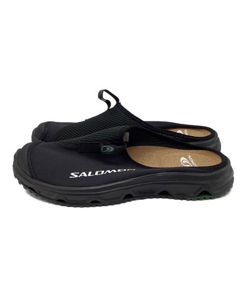 SALOMON（サロモン）SALOMON (サロモン) RX SLIDE 3.0 477582 ブラック×グリーン サイズ:US7の古着・服飾アイテム