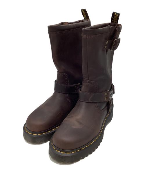 Dr.Martens（ドクターマーチン）Dr.Martens (ドクターマーチン) ANISTONE HI エンジニアブーツ ブラウン サイズ:UK5の古着・服飾アイテム