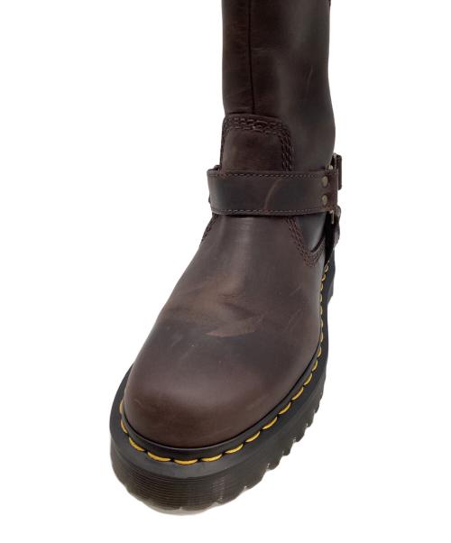 Dr.Martens（ドクターマーチン）Dr.Martens (ドクターマーチン) ANISTONE HI エンジニアブーツ ブラウン サイズ:UK5の古着・服飾アイテム