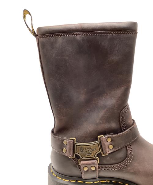 Dr.Martens（ドクターマーチン）Dr.Martens (ドクターマーチン) ANISTONE HI エンジニアブーツ ブラウン サイズ:UK5の古着・服飾アイテム