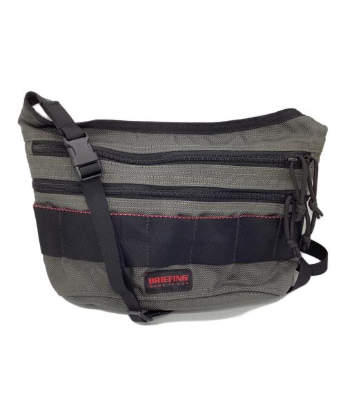 BRIEFING（ブリーフィング）BRIEFING (ブリーフィング) CLOUD SACOCHE SHOULDER BAG STEELの古着・服飾アイテム