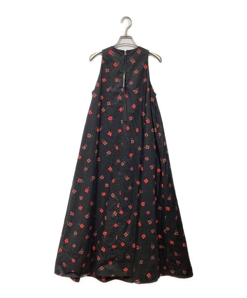 Spick and Span（スピック＆スパン）Spick and Span (スピックアンドスパン) Higuchi *S フラワープリントワンピース ブラック サイズ:36の古着・服飾アイテム