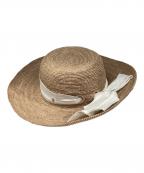 HELEN KAMINSKIヘレンカミンスキー）の古着「ARLEN ラフィアハット」｜ベージュ