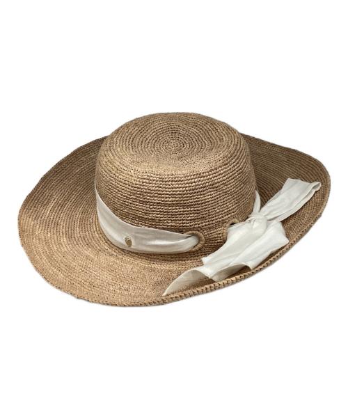 HELEN KAMINSKI（ヘレンカミンスキー）HELEN KAMINSKI (ヘレンカミンスキー) ARLEN ラフィアハット ベージュ サイズ:-の古着・服飾アイテム