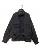 is-ness×WISMイズネス×ウィズム）の古着「OVER 12POCKETS TACTICAL ジャケット　WISNESSJK01」｜ブラック