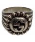 GUCCI (グッチ) インターロッキングG シグネット リング サイズ:23号：20000円