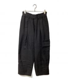 journal standard luxe（ジャーナルスタンダード ラックス）の古着「MAY ワイドパンツ　24030440035020」｜ブラック