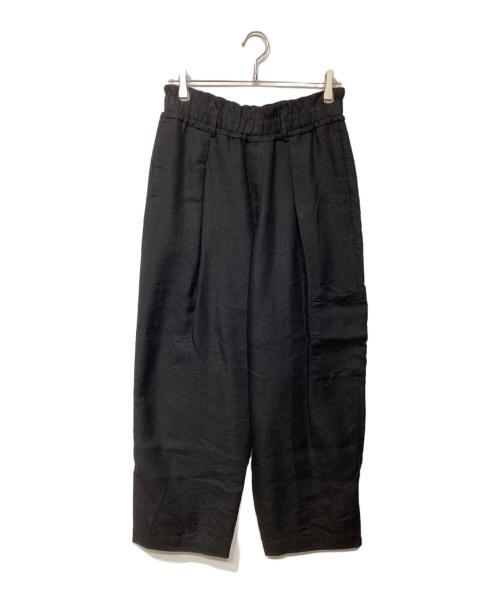 journal standard luxe（ジャーナルスタンダード ラックス）journal standard luxe (ジャーナルスタンダード ラックス) MAY ワイドパンツ　24030440035020 ブラック サイズ:-の古着・服飾アイテム