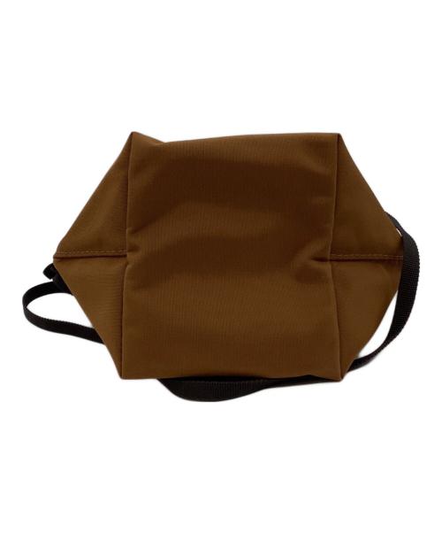 Herve Chapelier（エルベシャプリエ）Herve Chapelier (エルベシャプリエ) ナイロン　舟型ショルダーバッグ　S 2885N ブラウンの古着・服飾アイテム