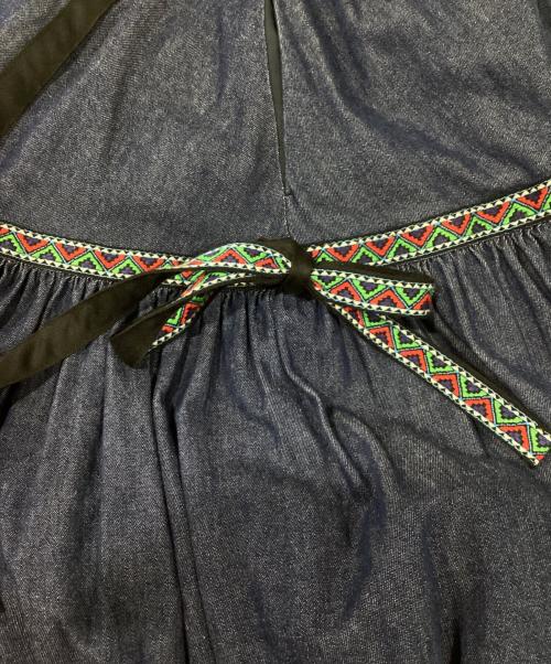 Lois CRAYON（ロイスクレヨン）Lois CRAYON (ロイスクレヨン) デニムティアードスカート　11005217 インディゴ サイズ:Mの古着・服飾アイテム