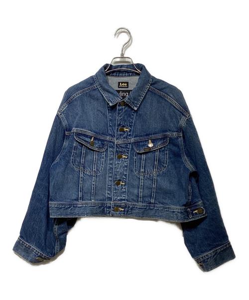 LEE（リー）LEE (リー) styling/ (スタイリング) デニムブルゾン LB9227 インディゴ サイズ:Sの古着・服飾アイテム