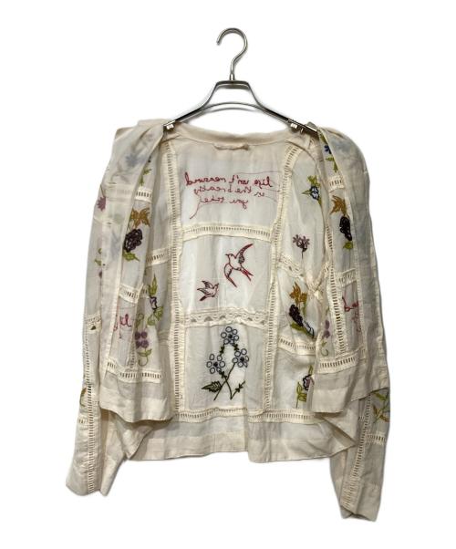 TODAYFUL（トゥデイフル）TODAYFUL (トゥデイフル) Embroidery Patchwork Shirts　12410403 ベージュ サイズ:Fの古着・服飾アイテム