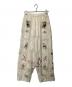 TODAYFUL（トゥデイフル）の古着「Embroidery Patchwork Trousers 12410703」｜ベージュ